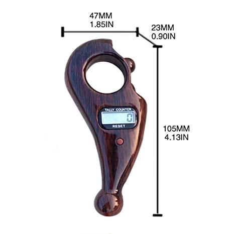 Tally Counting Machine-Manual Finger Rotating Digital Tally Number Counting Machine (Color on availability)