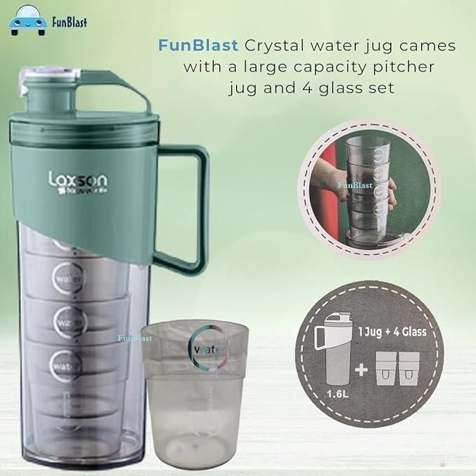 Crystal Jug and Glass Set