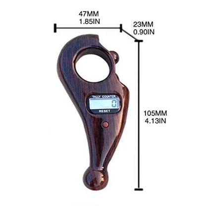 Tally Counting Machine-Manual Finger Rotating Digital Tally Number Counting Machine (Color on availability)