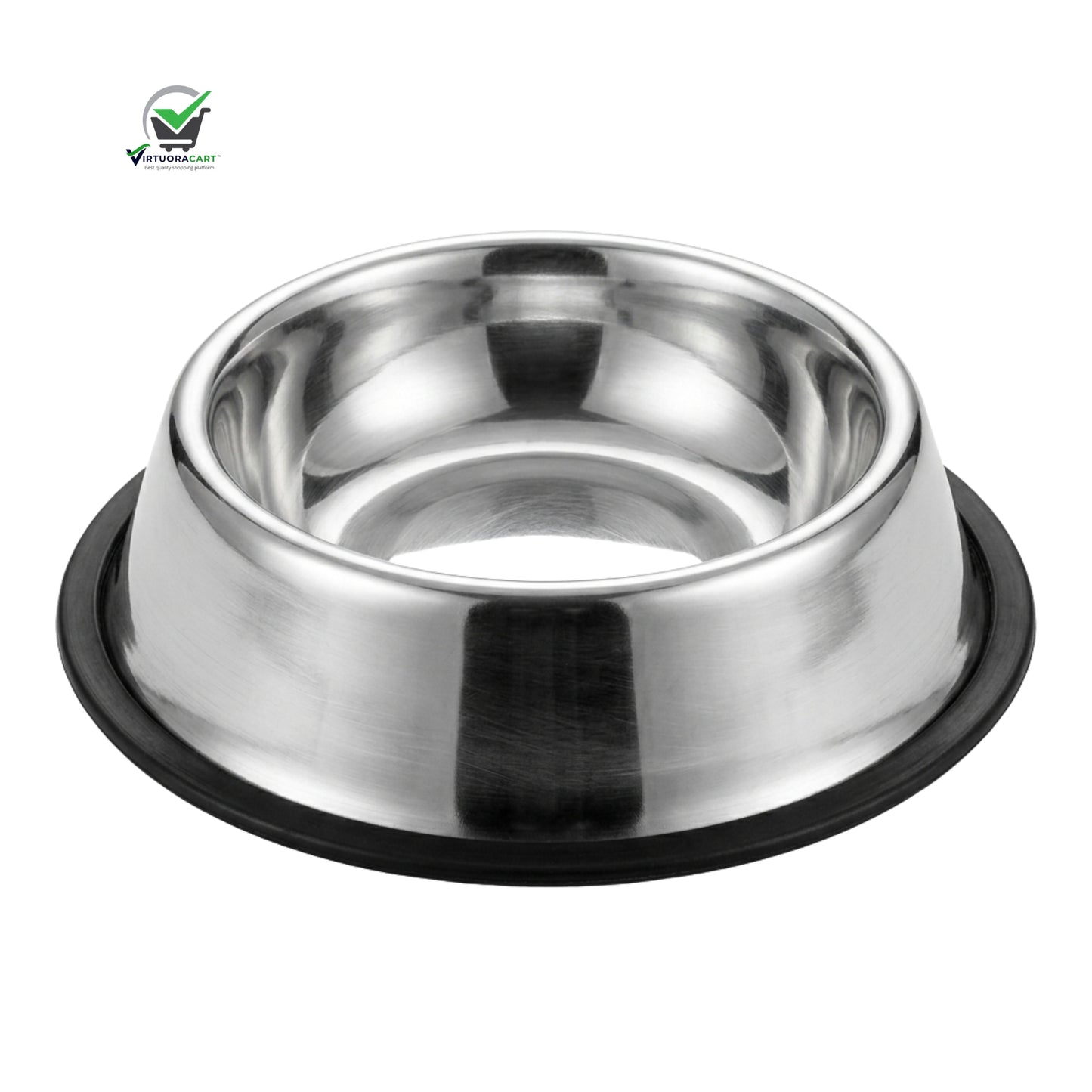 Stainless Steel Feeding Bowls for Pet (Multicolor, 1200 ml)