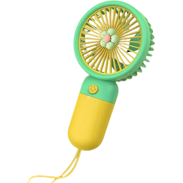 Ultra Quiet Portable Handheld Fan USB Rechargeable Travel Fan