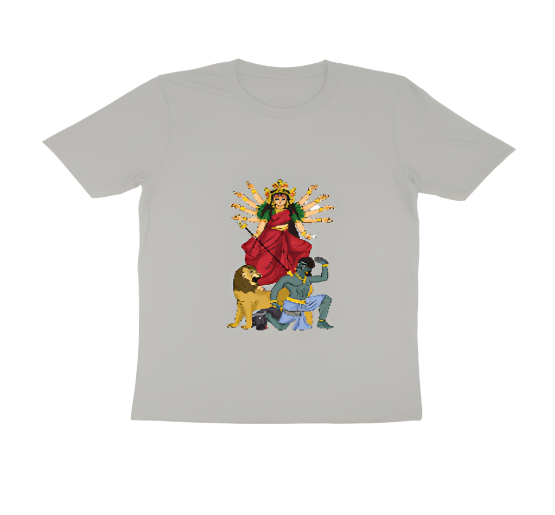 Men's Printed Round Neck T-Shirt | Mata Rani Printed T-Shirt