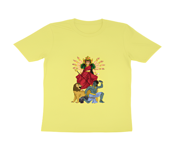 Men's Printed Round Neck T-Shirt | Mata Rani Printed T-Shirt