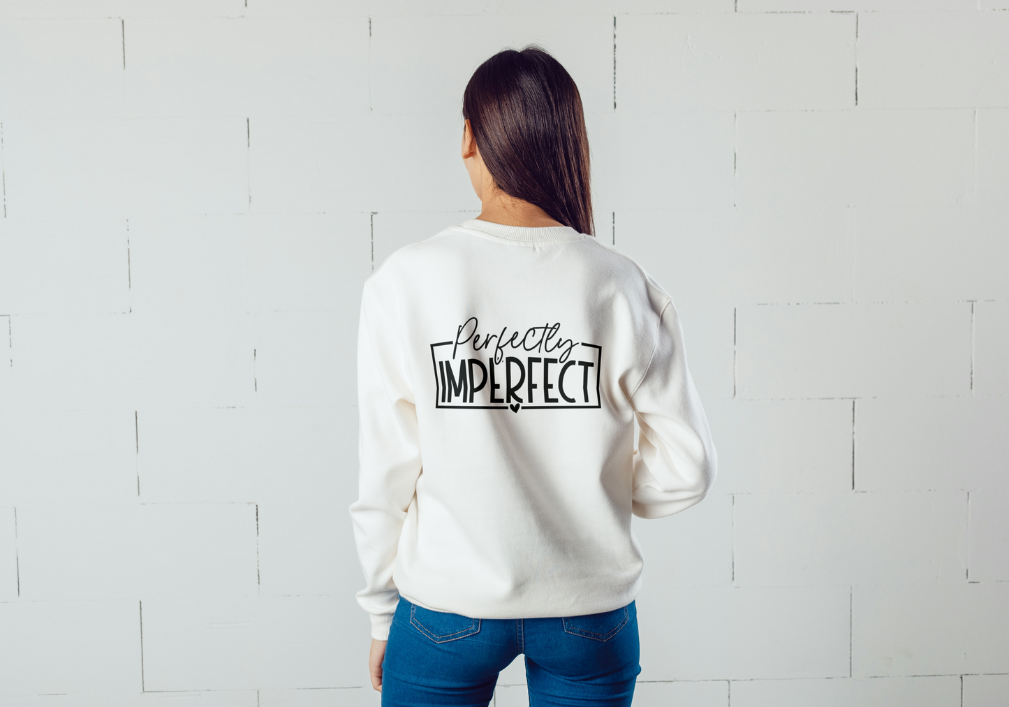 VC Perfectly Imperfect Printed Unisex Sweatshirt | Winter Collection Sweatshirts