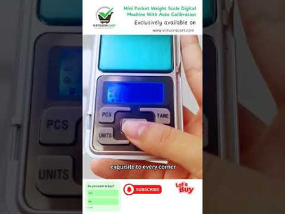 Mini Pocket Weight Scale Digital Machine With Auto Calibration
