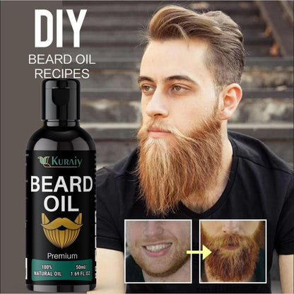 Lite Beard and Mustache Oil | Non-Sticky, Light Beard Oil