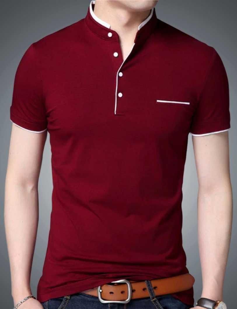 Cotton Blend Solid Full Sleeves T-Shirt | Buy 1 Get 1 Free