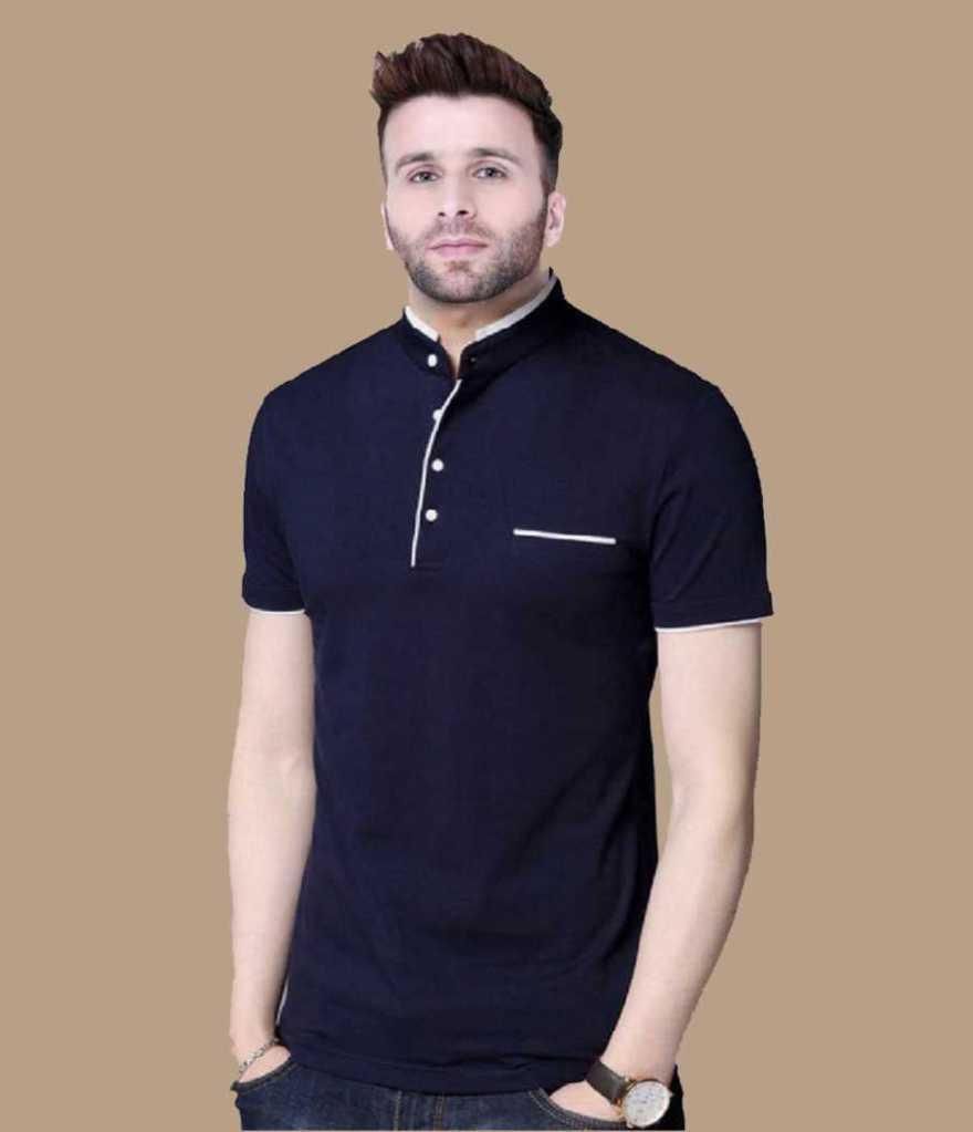 Cotton Blend Solid Full Sleeves T-Shirt | Buy 1 Get 1 Free