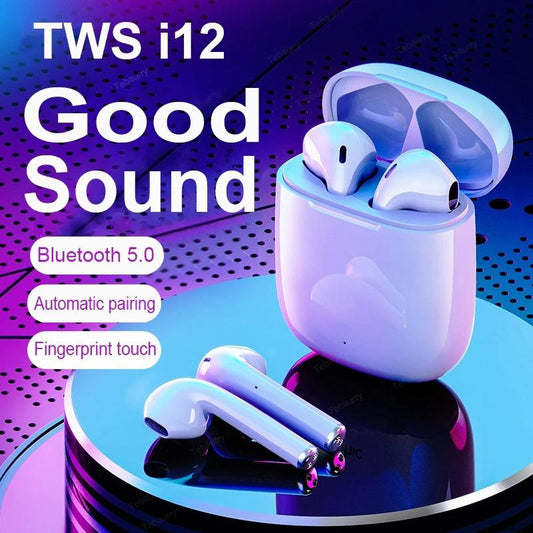 i12 TWS Wireless Headphone | Bluetooth Earphone 5.0 | Stereo Headset for all Mobiles