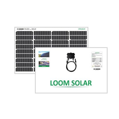 LOOM SOLAR Panel 55 WATT/12 V Mono PERC