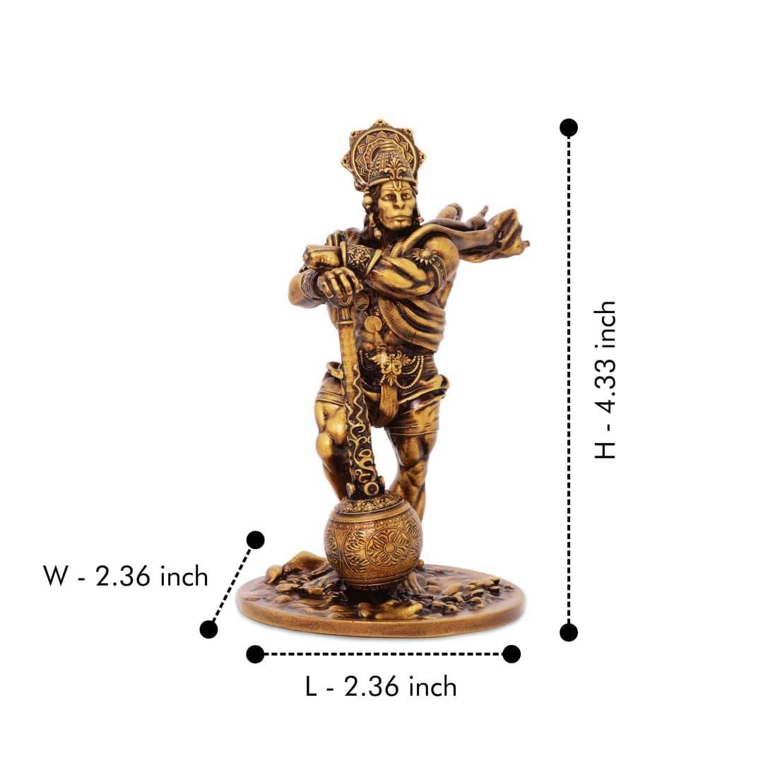 Premium Car Dashboard | Hanuman Murti Statue for Desk & Gift | Home Decor Item