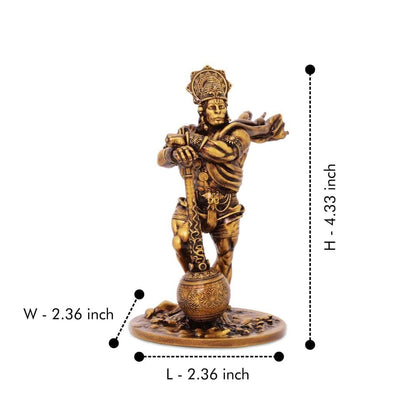 Premium Car Dashboard | Hanuman Murti Statue for Desk & Gift | Home Decor Item