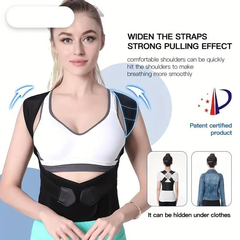 Adjustable Back Posture Corrector | Slouching Relieve Pain Belt for Women & Men