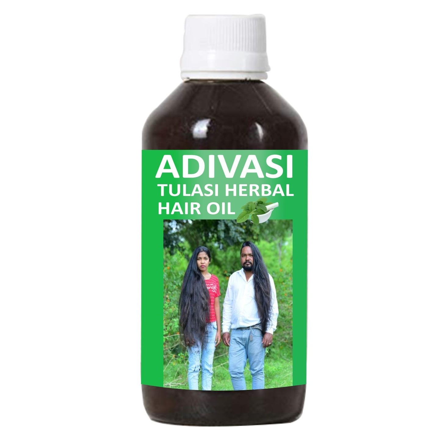 Donnara Organics Adivasi Tulsi Herbal Hair Oil | 100% Ayurvedic Oil