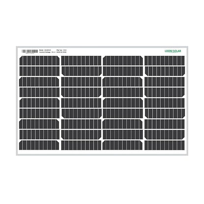 LOOM SOLAR Panel 55 WATT/12 V Mono PERC