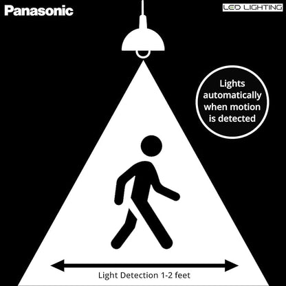 Panasonic 9W Motion Sensor Bulb | 9 Watt Radar LED Bulb for Home | B22 Motion LED Bulb 9W (PBUM28097-PK1)