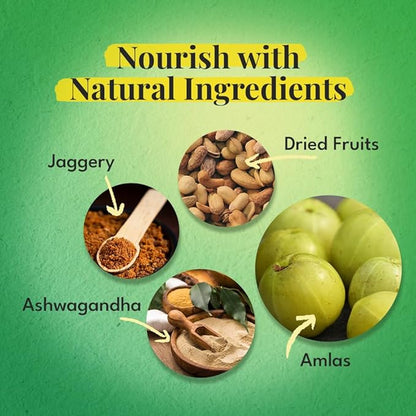 Veda Premium Chyawanprash - Jaggery Based Sugar Free Chyawanprash | 475 Gms | Enriched with Almonds & Saffron