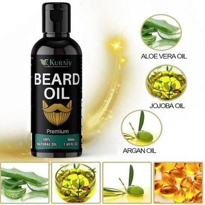 Lite Beard and Mustache Oil | Non-Sticky, Light Beard Oil