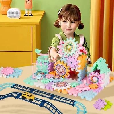 DIY Electric Gear Building Block (101 Pieces) | Interlocking Blocks