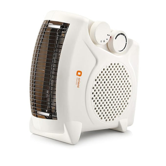 Orient electric Areva fan heater|2000W power|2 heating modes|Compact design |1 year replacement warranty