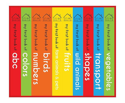 My First Library: Boxset of 10 Board Books for Kids     Board book – Box set, 1 January 2018