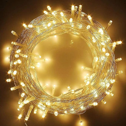 Lexton 40 Feet LED Decorative String Light |for Indoor & Outdoor Decorations (Warm White, Pack of 1), standard (Lex-String/40Feet)(Plastic)