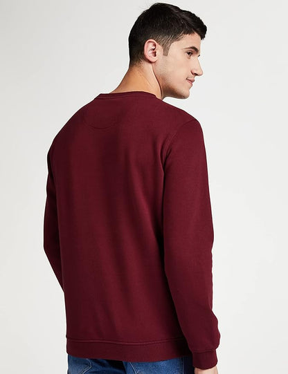 Allen Solly Men's Cotton Crew Neck Sweatshirt