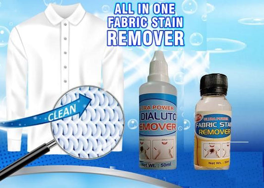 All in One Fabric Stain Remover 100ml (Pack of 2 Bottle 50 ml Each)