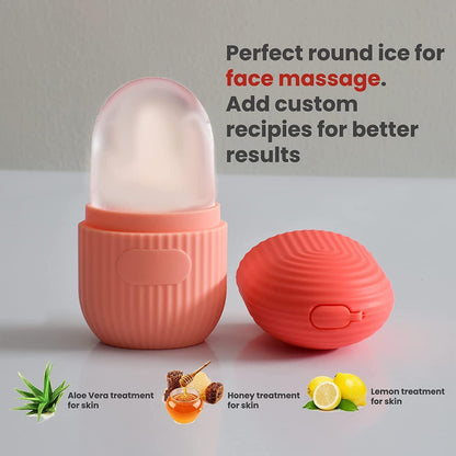Ice Roller For Face Neck and Body For Puffy Eyes and Glowing and Clear Skin