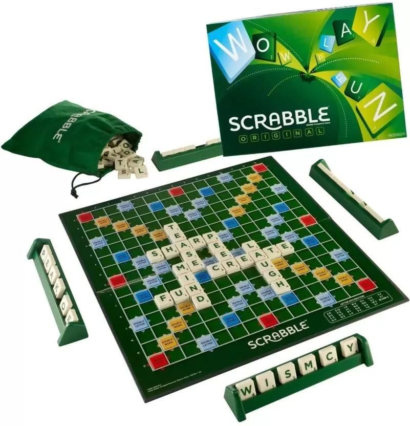Crossword Scrabble Board Game | Big Size Spelling Game