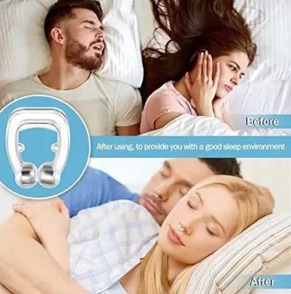 Anti Snoring Nose Clip Device for Men & Women Nasal Strips | Nose Clip