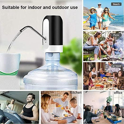 5 Gallon Water Dispenser, Bottle Jug Pump USB Charging Universal Automatic Drinking Water