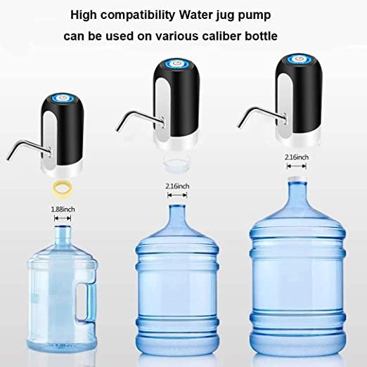 5 Gallon Water Dispenser, Bottle Jug Pump USB Charging Universal Automatic Drinking Water